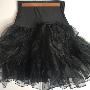 Black petticoat